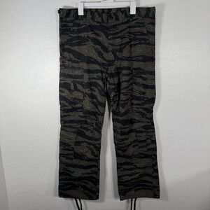 Rothco Pants Tiger Stripe Camo Cargo Mens Large Green Black Military BDU